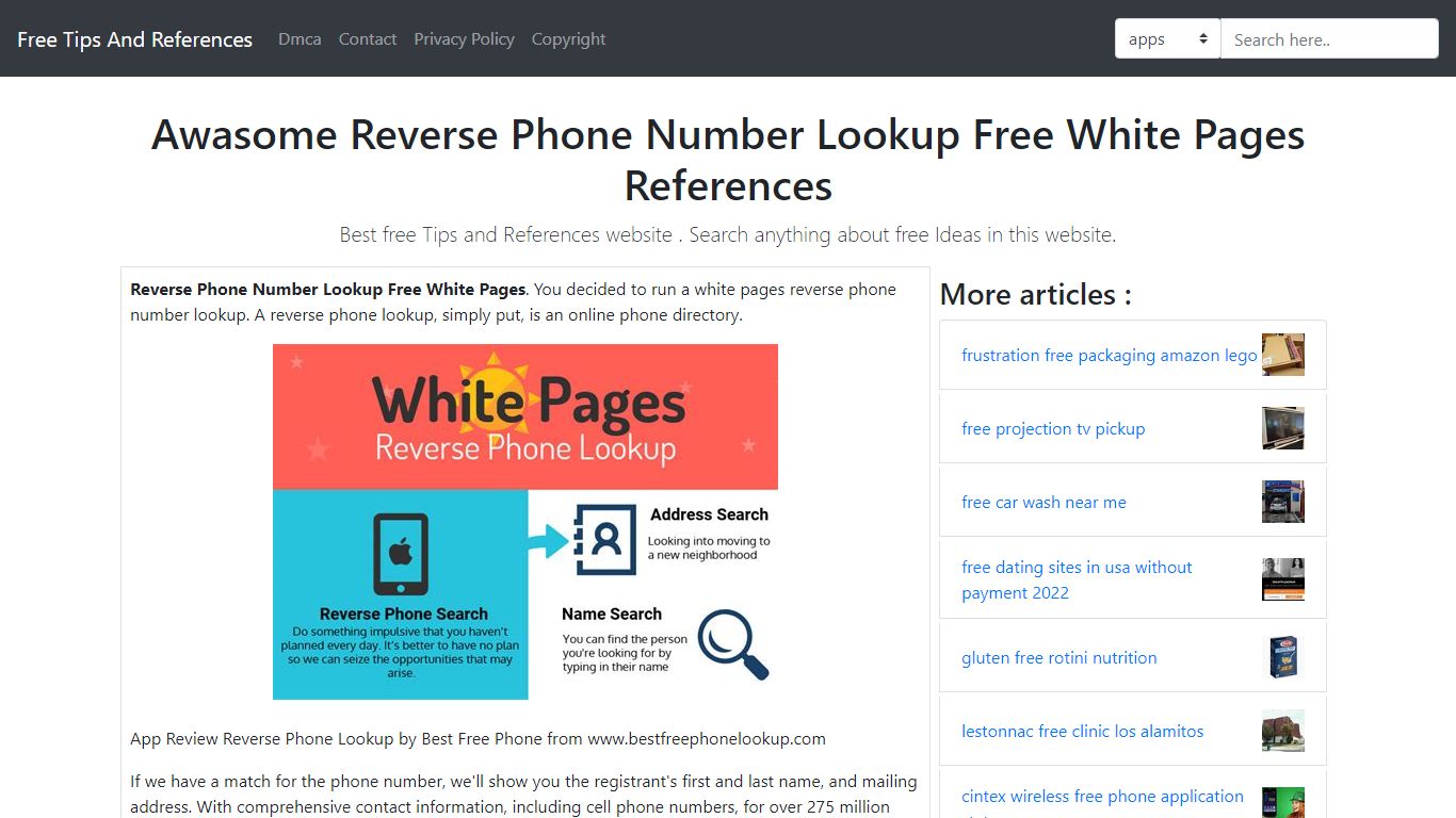 Incredible Reverse Phone Number Lookup Free White Pages References